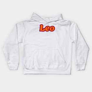 Leo - In The Leo Power Colors Kids Hoodie